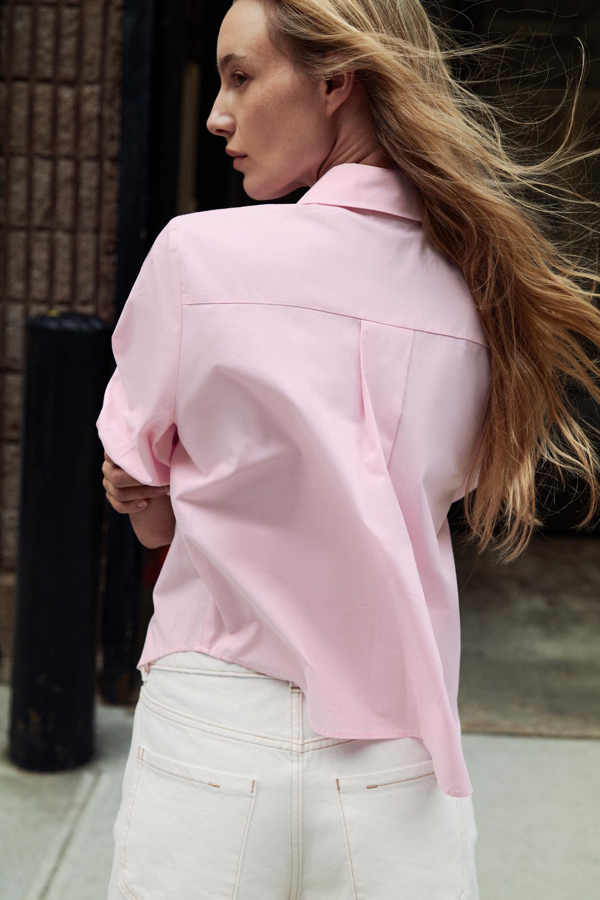 PEARL POPLIN SHIRT